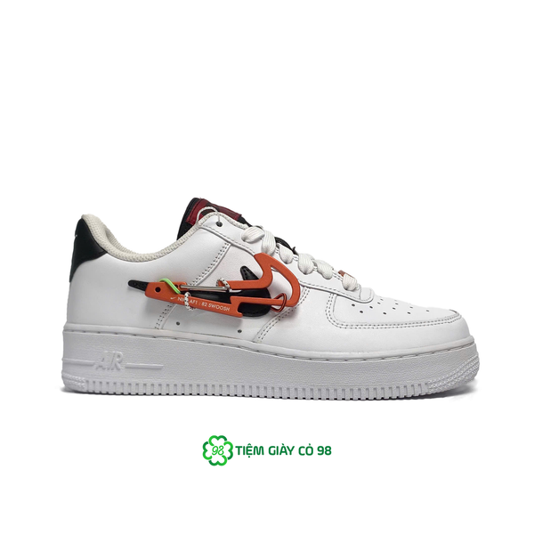  NIKE AIR FORCE 1 CARABINER HABANERO RED DH7579-100 