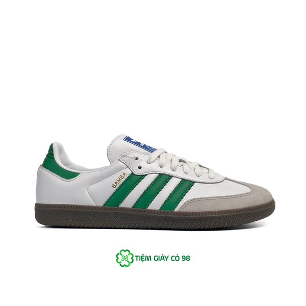  ADIDAS SAMBA OG WHITE GREEN IG1024 