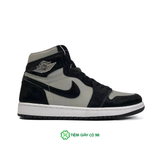  NIKE WOMEN'S AIR JORDAN 1 HIGH OG TWIST 2.0 BLACK GREY DZ2523-001 