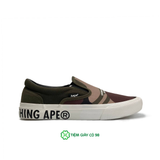  BAPE AAPE SLIP-ON GREEN CAMO AAPSHM6759XXG GRZ 
