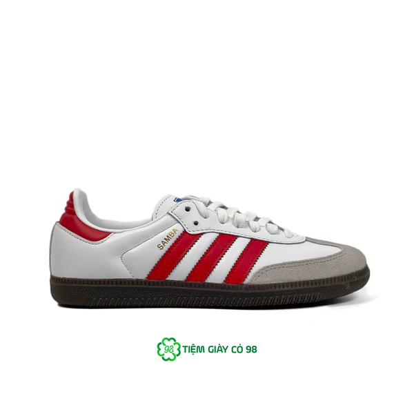  ADIDAS SAMBA OG WHITE BETTER SCARLET IG1025 