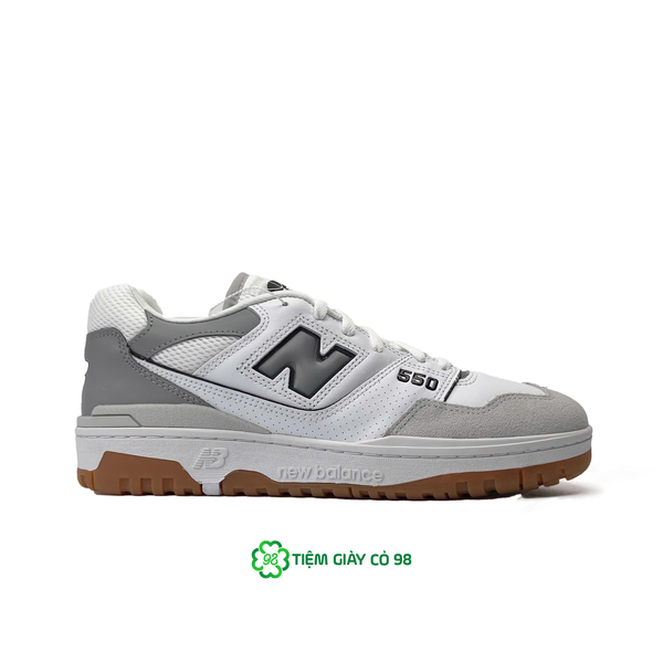  NEW BALANCE 550 WHITE SLATE GUM BB550ESC 