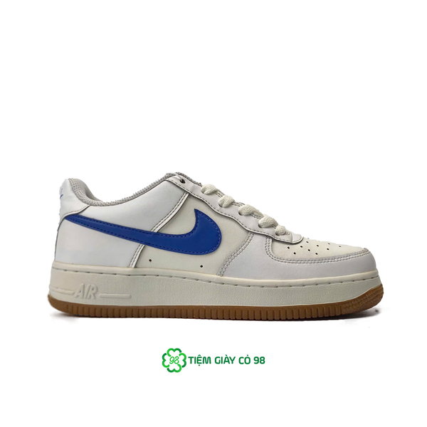  NIKE AIR FORCE 1 BIG KIDS’ SHOES WHITE BLUE DX5805-179 