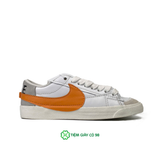  NIKE BLAZER LOW JUMBO WHITE ORANGE DN2158-100 