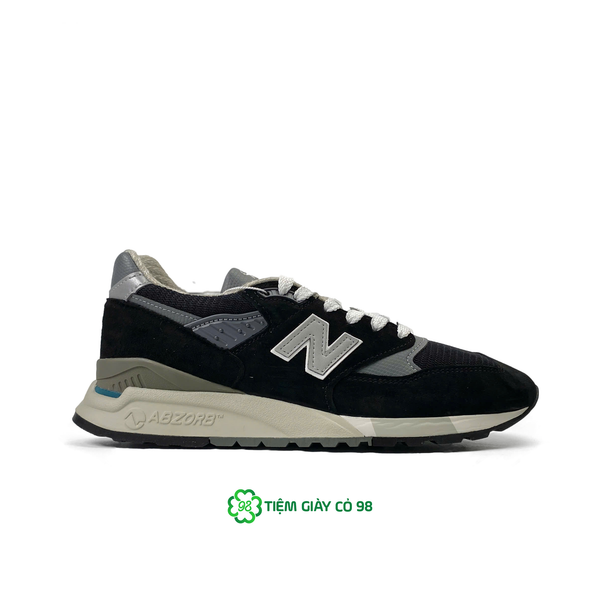  NEW BALANCE 998 BLACK GREY U998BL 