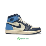  NIKE AIR JORDAN 1 RETRO HIGH OG OBSIDIAN 555088-140 