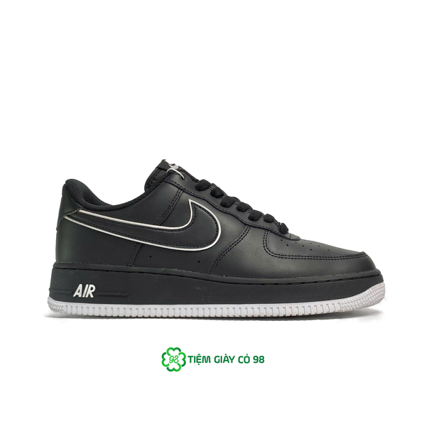  NIKE AIR FORCE 1 LOW ’07 BLACK WHITE DV0788-002 