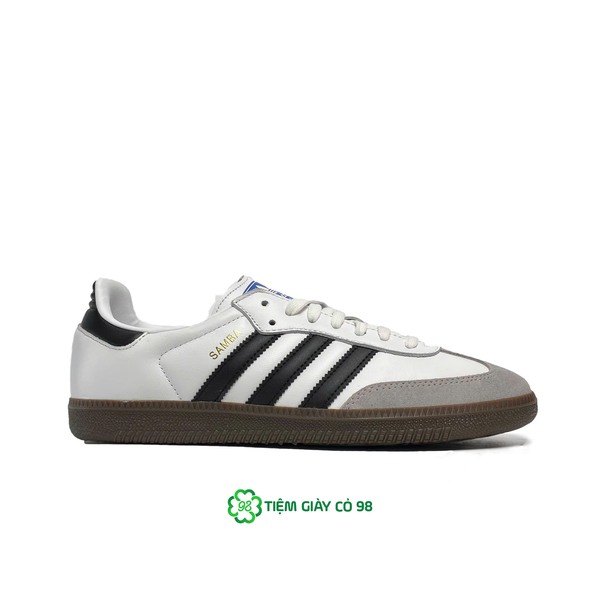 ADIDAS SAMBA OG WHITE BLACK GUM B75806 