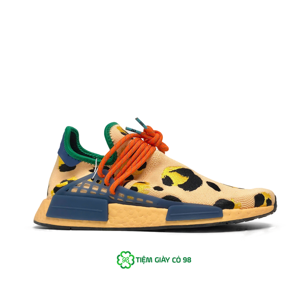  ADIDAS NMD HUMAN RACE X PHARRELL ANIMAL PULSE AMBER HP3221 