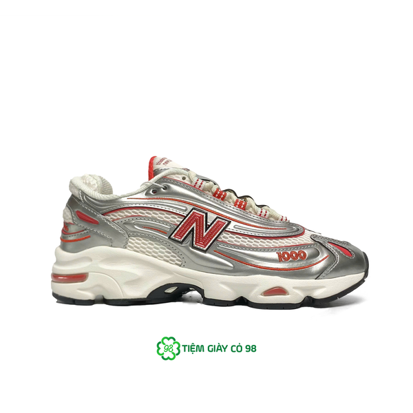  NEW BALANCE 1000 THISISNEVERTHAT METALLIC SILVER RED M1000TI 