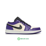  NIKE AIR JORDAN 1 LOW COURT PURPLE 553558-500 
