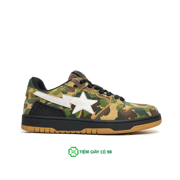  A BATHING APE BAPE SK8 STA ABC CAMO GREEN 0ZXSHM191X42G 