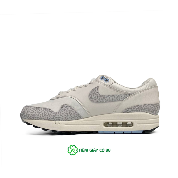  NIKE AIR MAX 1 SAFARI SUMMIT WHITE - FB5059-100 