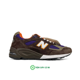  NEW BALANCE TEDDY SANTIS X 990V2 BROWN PURPLE M990BR2 