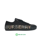  BURBERRY LARKHALL CHECK CANVAS BLACK 4500585830 