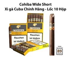 Xì Gà Cohiba Wide Short - Cigar Cuba Chính Hãng