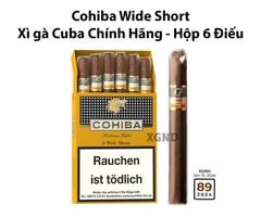 Xì Gà Cohiba Wide Short - Cigar Cuba Chính Hãng