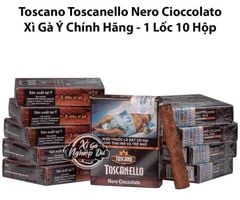 Cigar Toscano Toscanello Nero Cioccolato - Xì Gà Mini Ý Chính Hãng