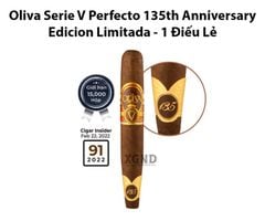 Xì Gà Oliva Serie V 135th Anniversary Edicion Limitada Perfecto