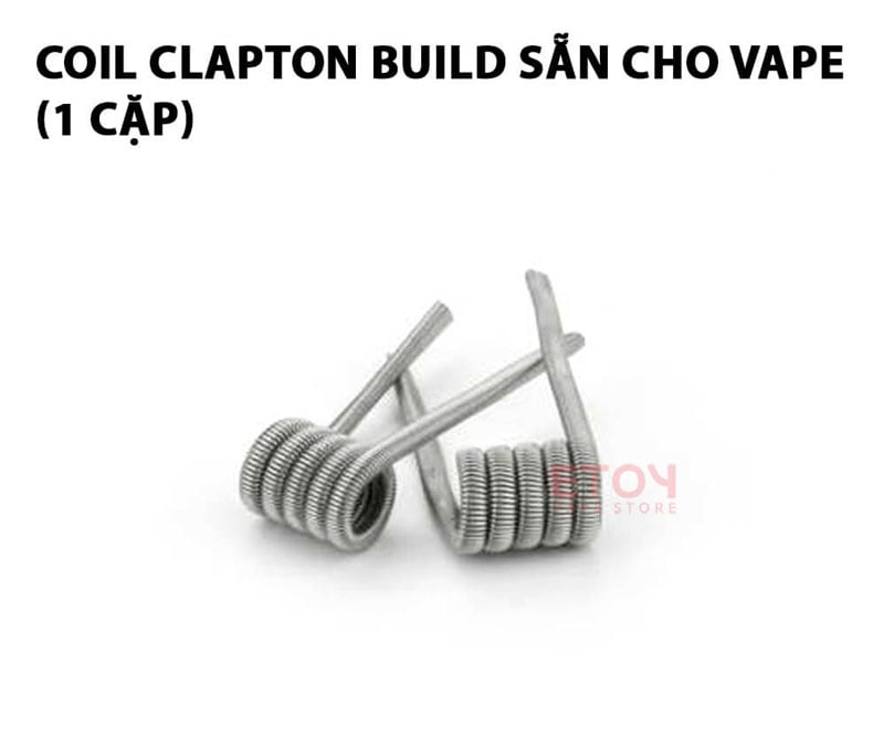 Coil Clapton Build Sẵn Cho Vape (1 Cặp)