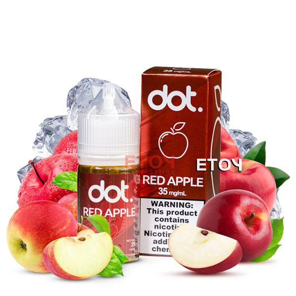 Dotmod Dot Salt Red Apple 30ml - Tinh Dầu Vape Pod Mỹ Chính Hãng