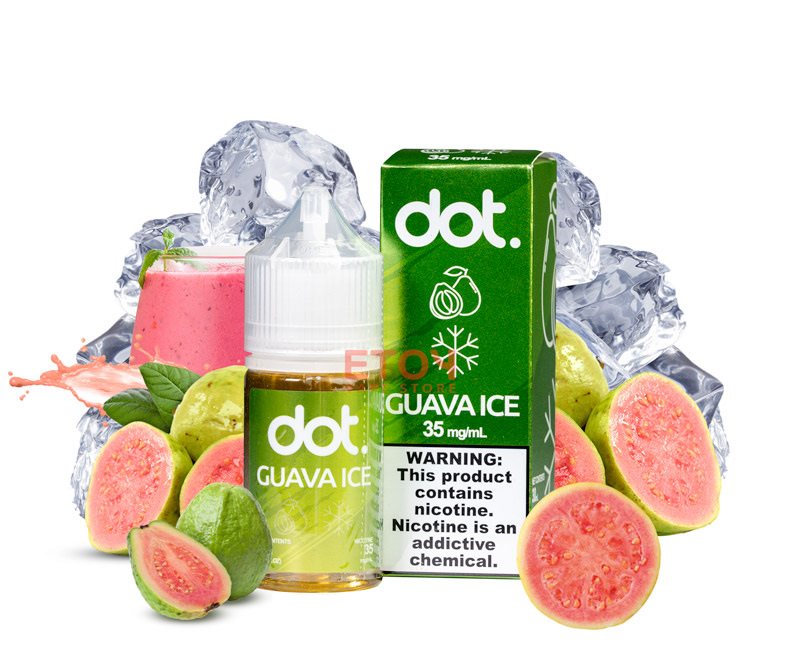 Dotmod Dot Salt Guava Ice 30ml - Tinh Dầu Vape Mỹ Chính Hãng