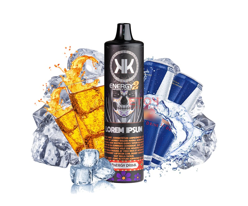 KK Energy 2 Energy Drink 8000 Hơi - Vape Pod Dùng 1 Lần Sạc Được