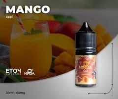 Ninja Salt Mango 30ml - Tính Dầu Vape Pod Chính Hãng