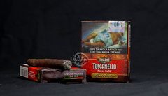 Cigar Toscano Toscanello Rosso Caffe Macchiato - Xì Gà Mini Ý Chính Hãng