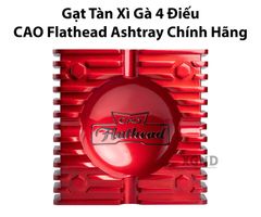 Gạt Tàn Cigar 4 Điếu CAO Flathead Ashtray Chính Hãng