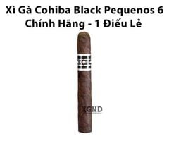 Xì Gà Cohiba Black Pequenos 6 - Cigar Chính Hãng