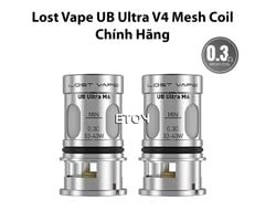 Lost Vape UB Ultra V4 Mesh Coil Cho Centaurus B60 Và B80 AIO Chính Hãng