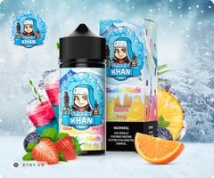 Khan Extra Cool Froster Fruits 100ml - Tinh Dầu Vape Pod Chính Hãng