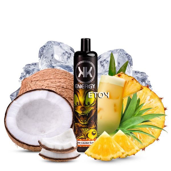 KK Energy Pina Colada Rum 5000 Hơi - Vape Pod Dùng 1 Lần Sạc Được