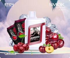 Smok Novo Bar AL6000 Cherry Cola 6000 Hơi - Vape Pod Dùng 1 Lần Sạc Được