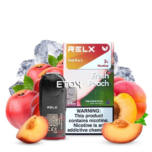 Pod Dầu RELX Pod Pro 2 Fresh Peach Chính Hãng