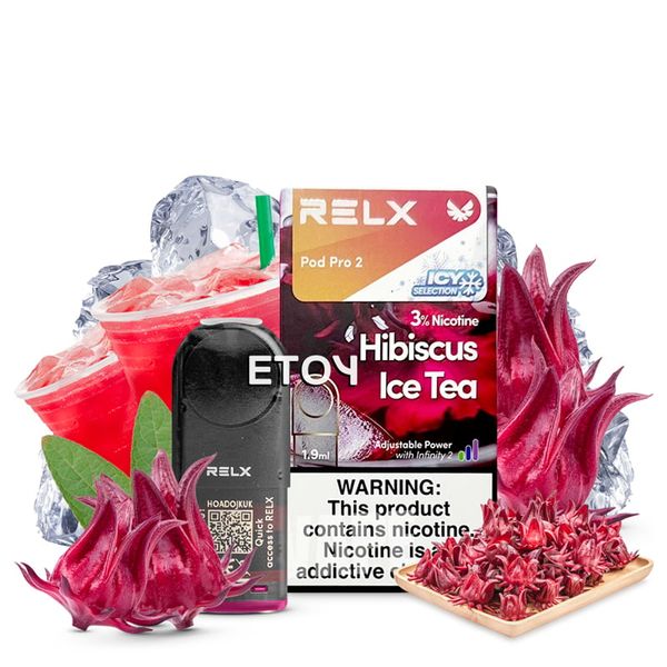 Pod Dầu RELX Pod Pro 2 Hibiscus Ice Tea Chính Hãng