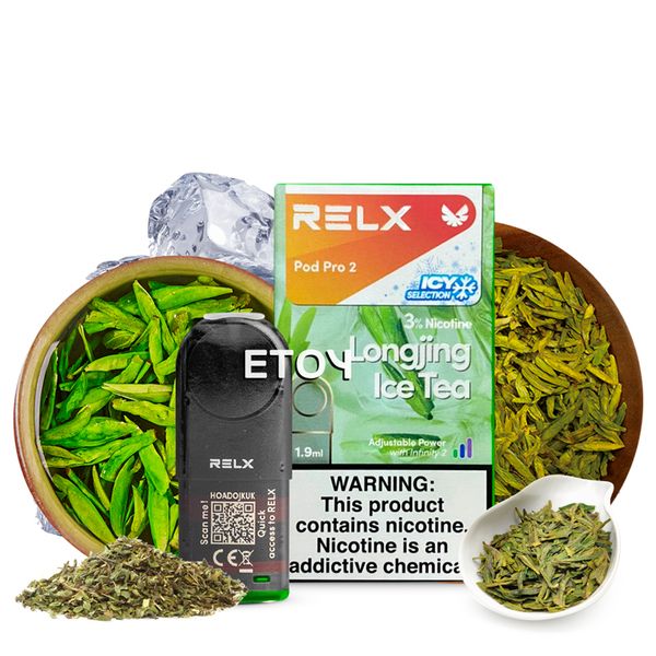 Pod Dầu RELX Pod Pro 2 Longjing Ice Tea Chính Hãng