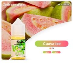 SteamWorks Guava Ice Salt 30ml - Tinh Dầu Vape Pod Anh Chính Hãng