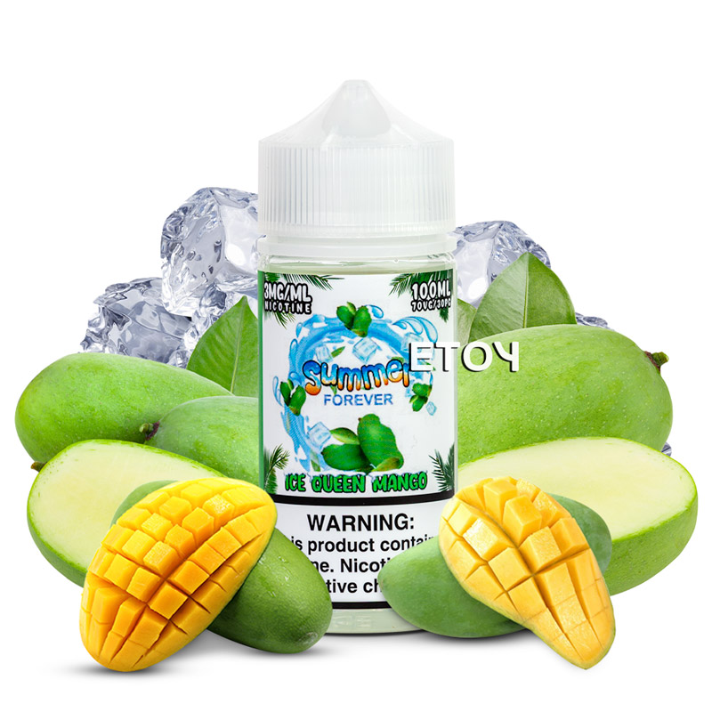 Summer Forever Ice QUEEN Mango 100ml - Tinh Dầu Vape Freebase Chính Hãng