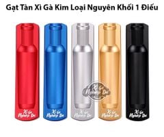 Gạt Tàn Xì Gà Kim Loại Nguyên Khối 1 Điếu