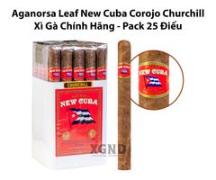 Xì Gà Aganorsa Leaf New Cuba Corojo Churchill - Cigar Chính Hãng