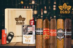 Combo 5 Điếu Cigar Và Rượu Số 1 - Cigar Và Rượu Chính Hãng