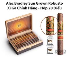 Xì Gà Alec Bradley Sun Grown Robusto - Cigar Chính Hãng