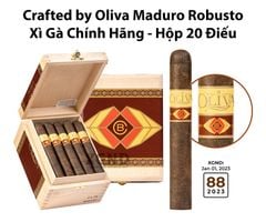 Xì Gà Crafted by Oliva Robusto Maduro - Cigar Chính Hãng