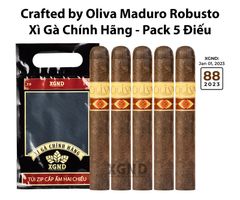 Xì Gà Crafted by Oliva Robusto Maduro - Cigar Chính Hãng