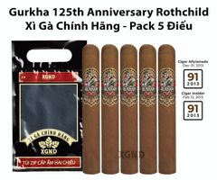 Xì Gà Gurkha 125th Anniversary Rothchild - Cigar Chính Hãng