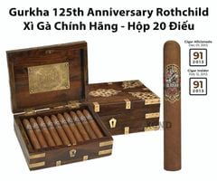 Xì Gà Gurkha 125th Anniversary Rothchild - Cigar Chính Hãng