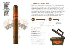 Xì Gà La Finca Ammo Box Of 60 - Cigar Chính Hãng Thùng 60 Điếu