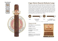 Xì Gà Maria Mancini Robusto Larga - Cigar Chính Hãng
